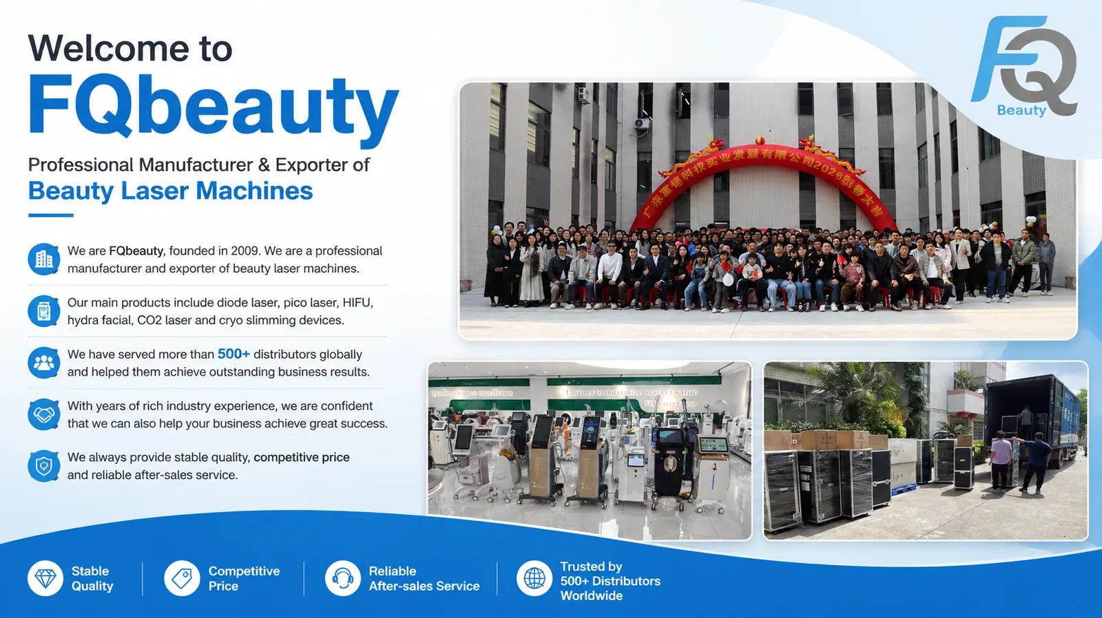 Guangdong FQBeauty company introduction