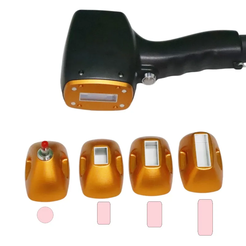 FQA965-G769 removable-head diode laser handpiece and visible treatment windows