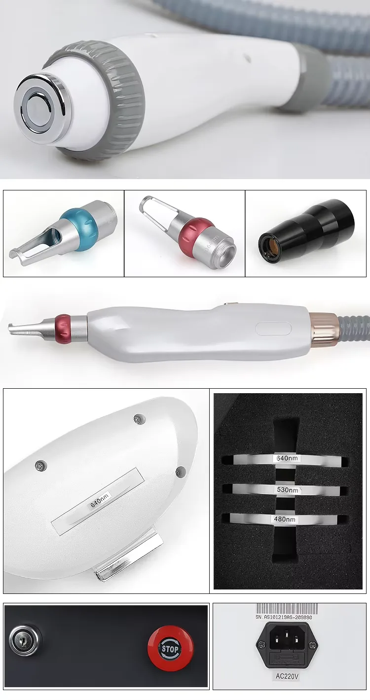 FQB18-V202 Handpiece and accessory reference