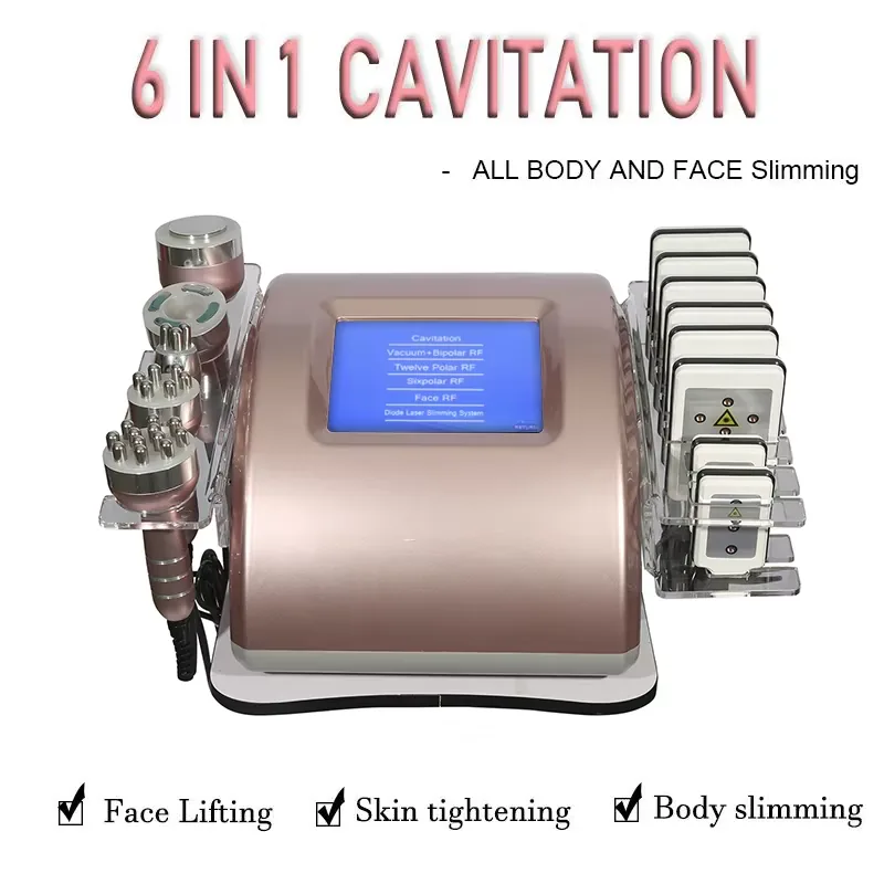 FQB67-M461 8-inch Cavitation RF Body Contouring Machine product detail 1