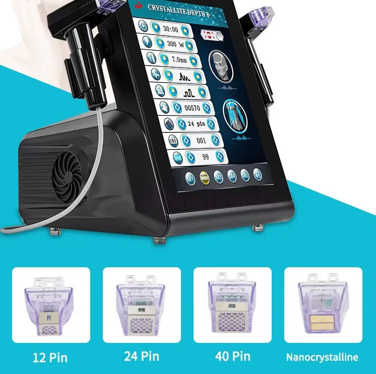 FQB77-M689 RF microneedling machine and pin cartridge family