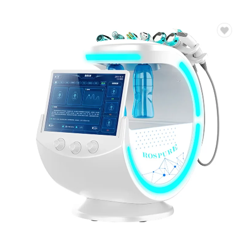 FQB83-G721 Hydra Facial and Skin Analyzer Machine front view