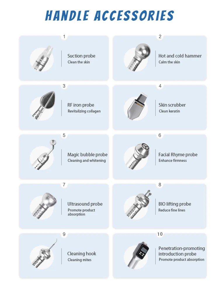 FQB95-G725 10 in 1 Hydra Facial Machine product detail 2