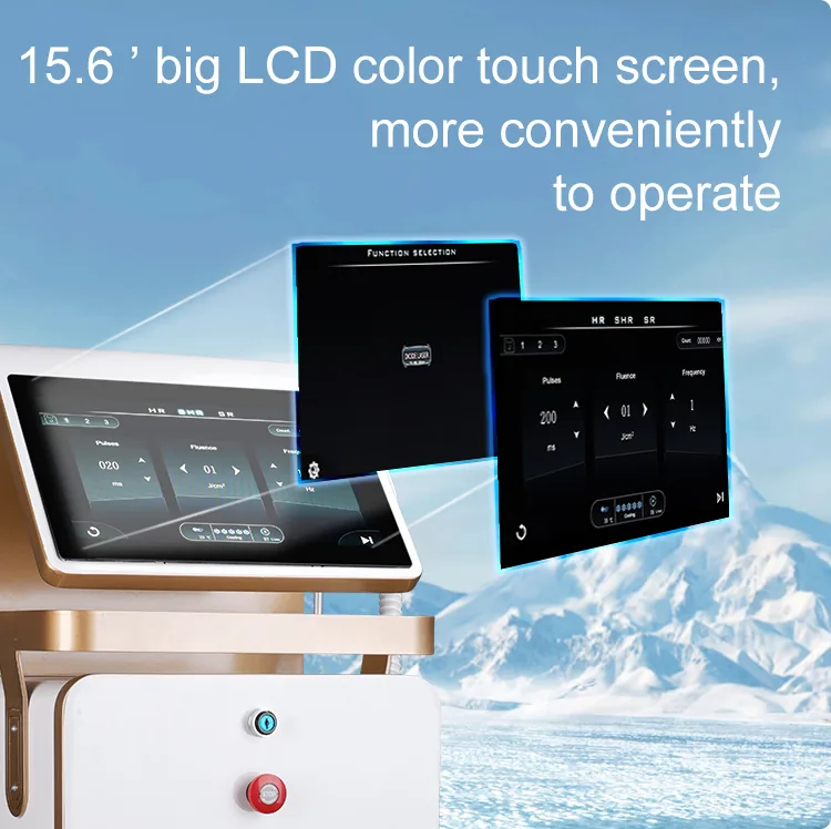 FQC0-G768 Large touch-screen interface