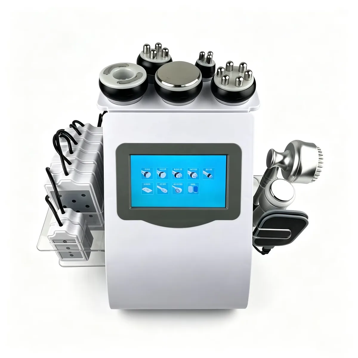 FQC6-Q577 9 in 1 Metal-Handle Cavitation RF Machine product detail 4