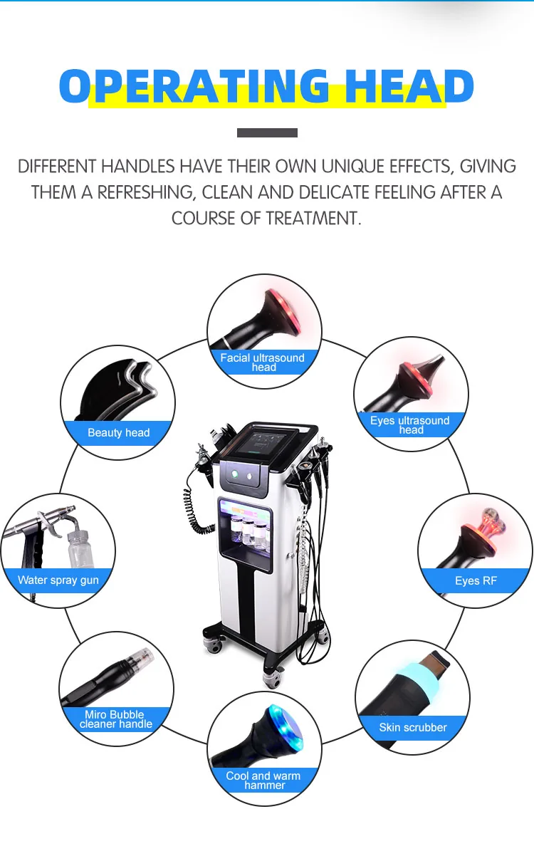 FQC7-G774 9 in 1 Hydra Facial Machine product detail 3