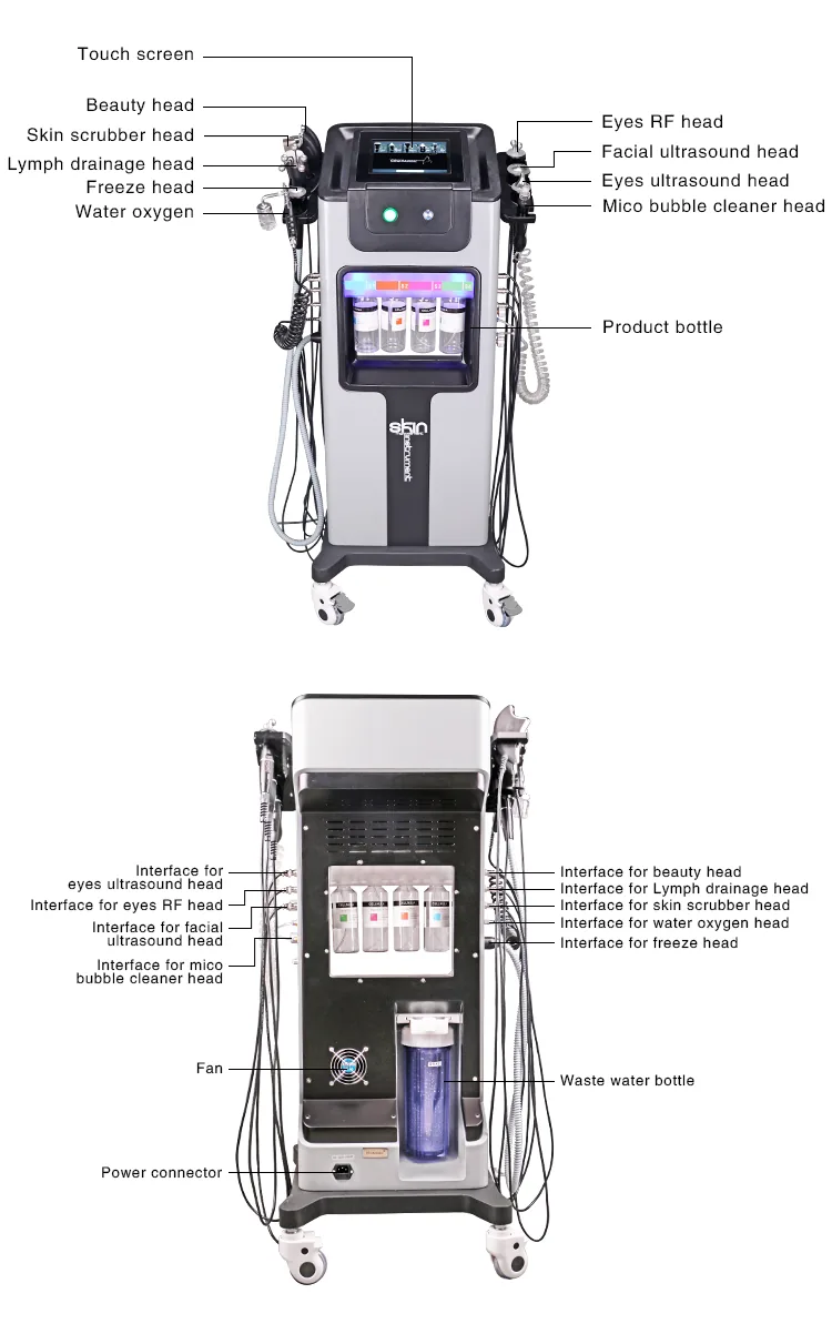 FQC7-G774 9 in 1 Hydra Facial Machine product detail 5