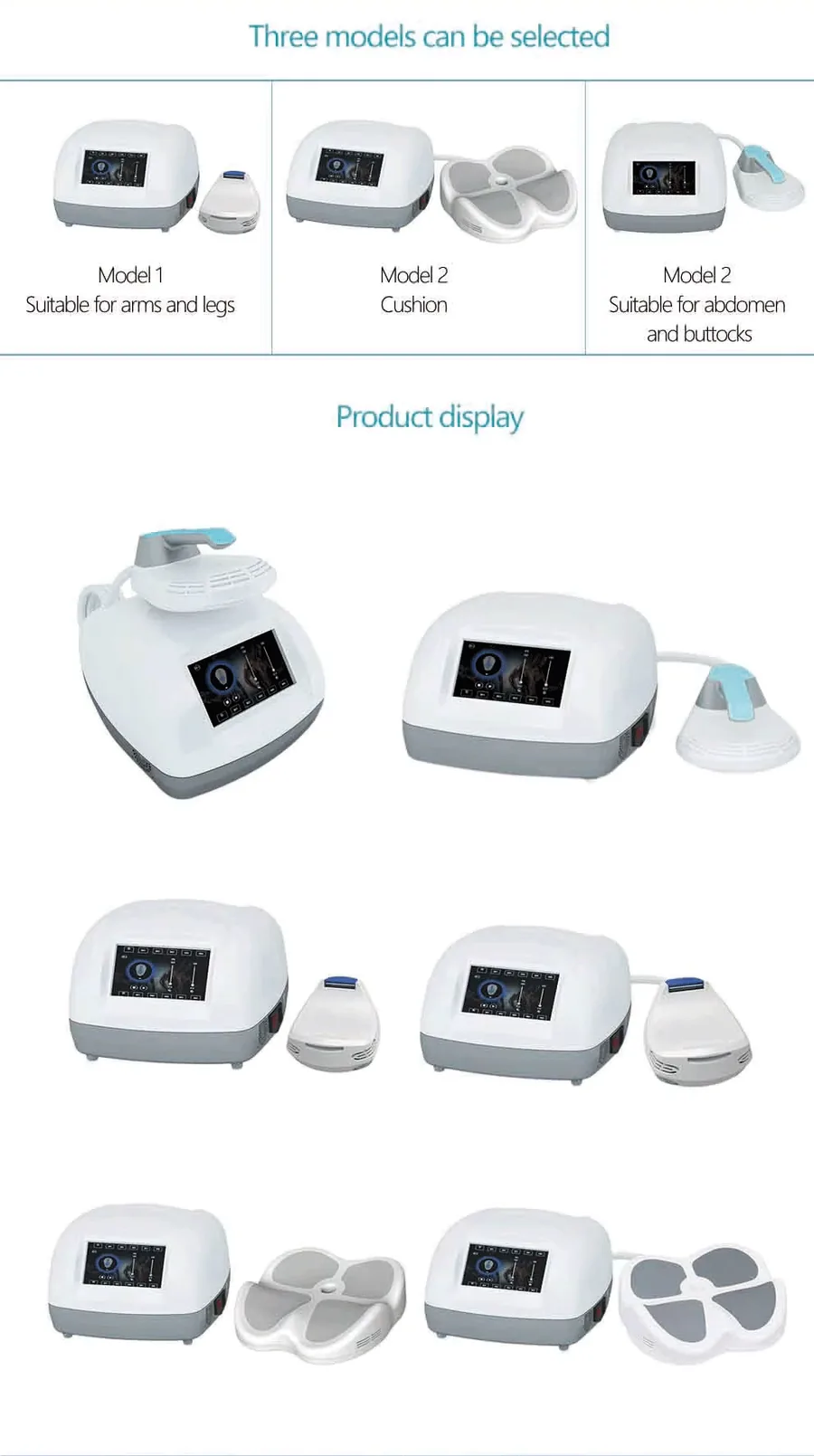 FQC8-M661 Source-displayed product and applicator-format options
